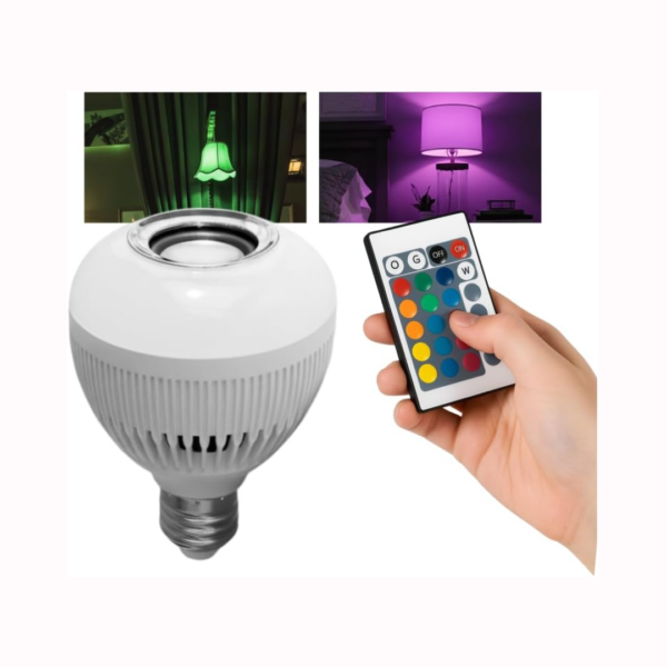 BULBO LED MUSICAL RGB 10W